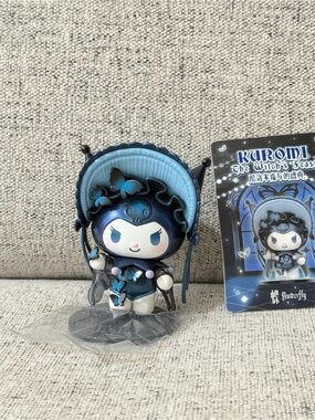 New Sanrio Kuromi-Inspired  Accessory — Blue Butterfly Headpiece